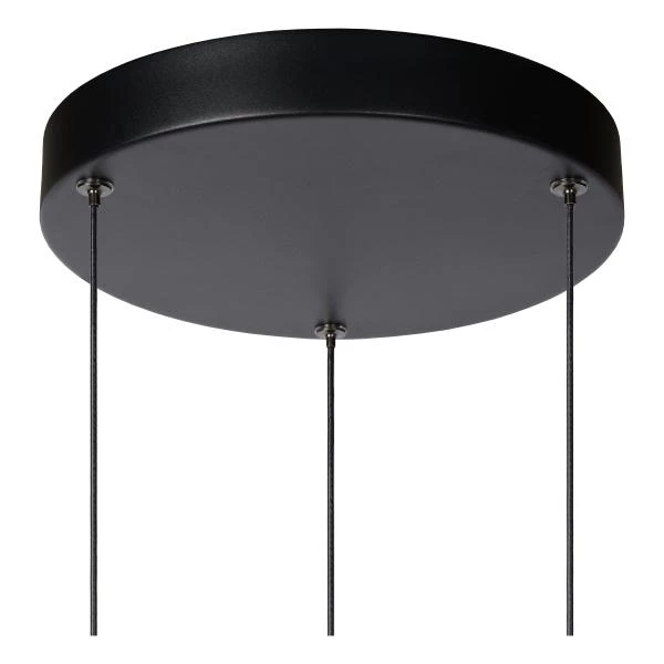 Lucide MARGARY - Pendant light - Ø 28 cm - LED Dim. - 3x4W 2700K - Black - detail